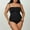 c02Black, variant on JGGSPWM Bodysuit for Women Tummy Control Shapewear Seamless Tight Strapless Suspender Body Clothes Body Shaping Open Jumpsuit Beige XXL