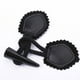 thumbnail image 4 of Sonducket Botones de palanca de bocina seguros y respetuosos con el medio ambiente, 4 piezas, botones de cierre de palanca de bocina Accesorios de disfraces negro, 4 of 6