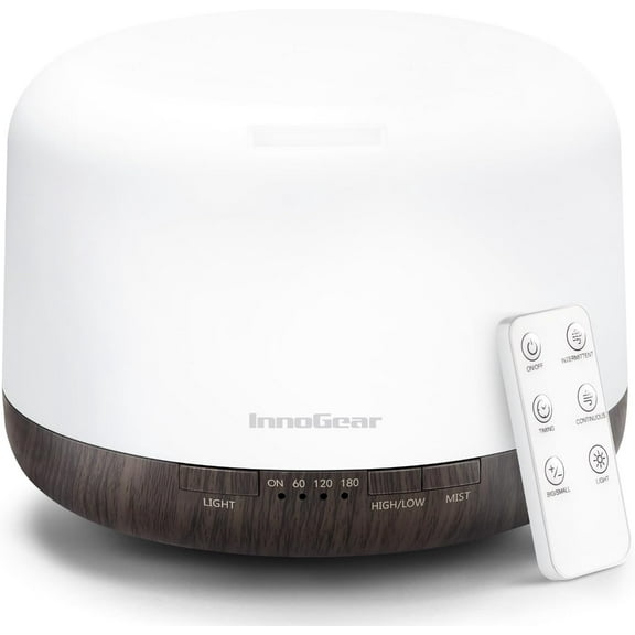 500ml remote-controlled essential oil diffuser, advanced ultrasonic aromatherapy diffuser, scent humidifier