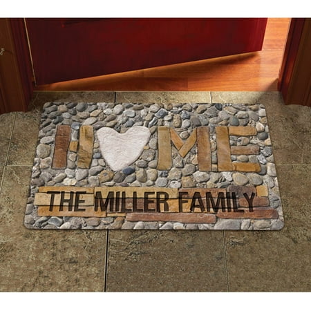 Personalized Home Doormat Available In Sizes 17" x 27" and 24" x 36