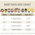 thumbnail image 5 of 5Pairs Baby Toddler Christmas Socks Kids Non Slip Grip Socks Xmas Cotton Winter Holiday Cozy Socks for Boy/Girl Children, 5 of 7