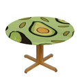 thumbnail image 3 of HAOXIT Avocado Tablecloth Water Resistant Spillproof Polyester Table Cover for Kitchen Dining Tabletop Decoration, 3 of 8