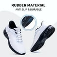 thumbnail image 6 of BROYON Men’s Air Walking Shoes，Slip-on Sneakers Comfortable Breathable Training Tennis Gym Workout Jogging Fashion Athletic Running Shoes US 7-13, 6 of 14