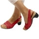 thumbnail image 4 of Zapatos de verano para mujer, sandalias de mujer con hebilla de Metal y tacón medio grueso con boca de pescado Wmkox8yii  nm8729, 4 of 4