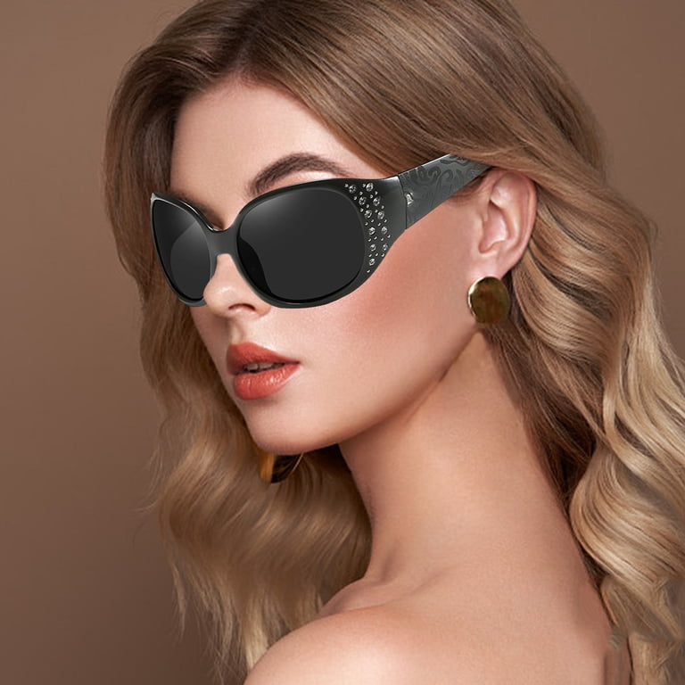 Women\'s Polarized Sunglasses Premium Fashion Sunglasses Women Polarized Rhinestone Fashion Style Premium Sunglasses  main image 2