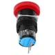 thumbnail image 4 of Interruptor de botón de parada de emergencia Ormromra 5 piezas 3 pines para equipos de automatización LA16-11ZS, 4 of 8