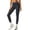 Dark Gray, variant on High Waisted Leggings for Women Soft Tummy Control Yoga Pants for Workout Athletic Women's Solid Color Jogger Yoga Pants Casual Leggings