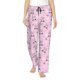 thumbnail image 1 of Balery Rabbit Face Pantalones de pijama para mujer, pijamas ultraligeros, pantalones de estar por casa-Medium, 1 of 6