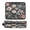 Pale Pink Flowers, variant on Hair Tool Organizer Bag with Heat Resistant Mat Removable Travel Storage Case for Hot Air Brushes Curling Irons Pale Pink Flowers