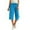 Sky Blue, variant on ABATAB Capris for Women Dressy Casual Stretch Lightweight Pull on Capris Cotton Linen Lounge Palazzo Crop Pants Summer
