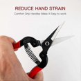 thumbnail image 4 of Pointed pruning shears with carbon steel blades, 4 of 5