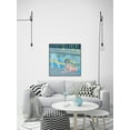 thumbnail image 2 of Bow in the Pool Floater Framed Painting Print on Canvas, 2 of 6