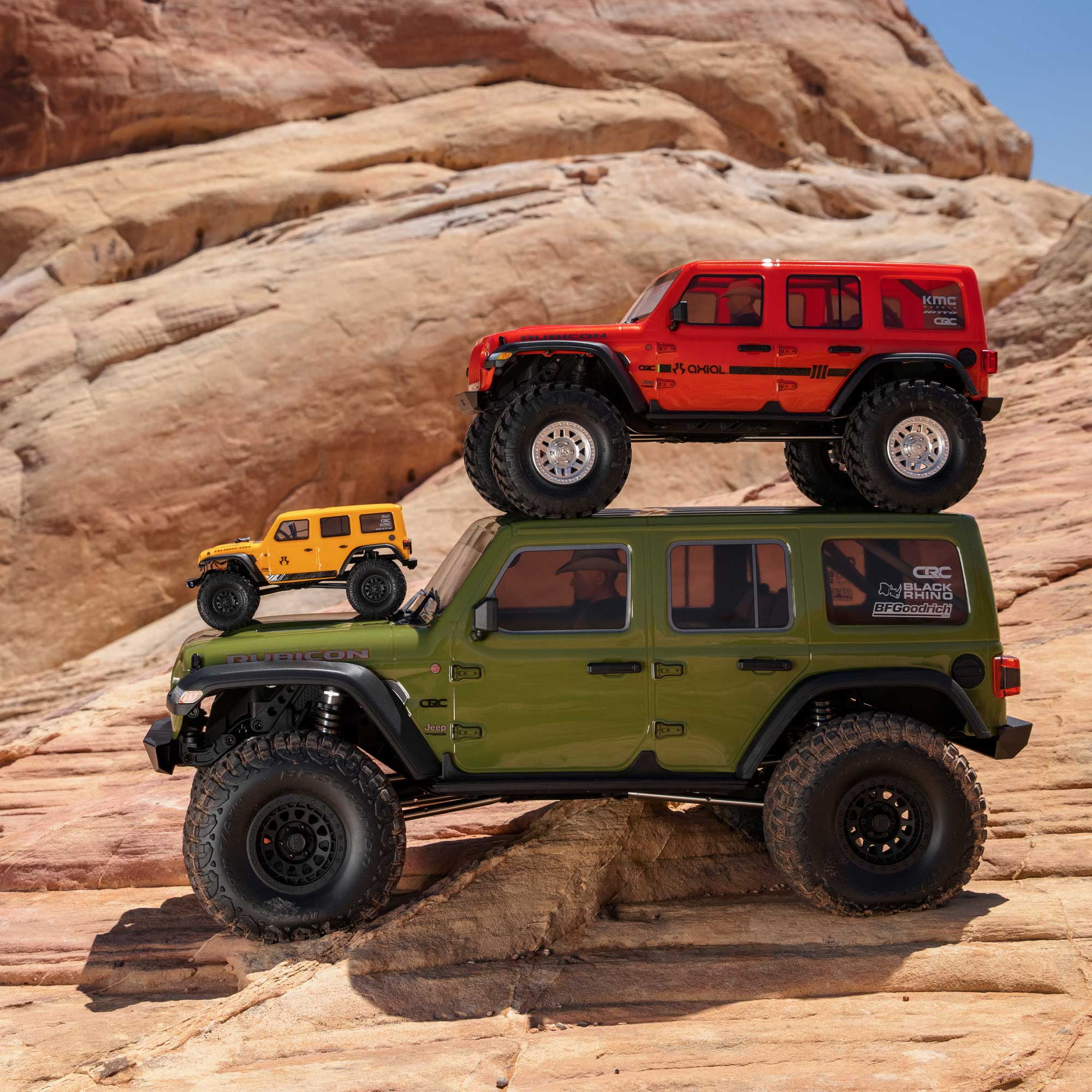 Axial 1/6 SCX6 Jeep JLU Wrangler 4WD Rock Crawler RTR, High