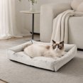 thumbnail image 4 of Leodye 1PCS Water Repellent Fabric Pet Bed with Anti-Slip Dots, All Season Sleeping Mat fors and Small s -19.69x15.75x3.94in, 4 of 7
