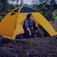 thumbnail image 2 of Colchón de camping Widesea con almohada para mochilero, con bomba, verde, 2 of 5