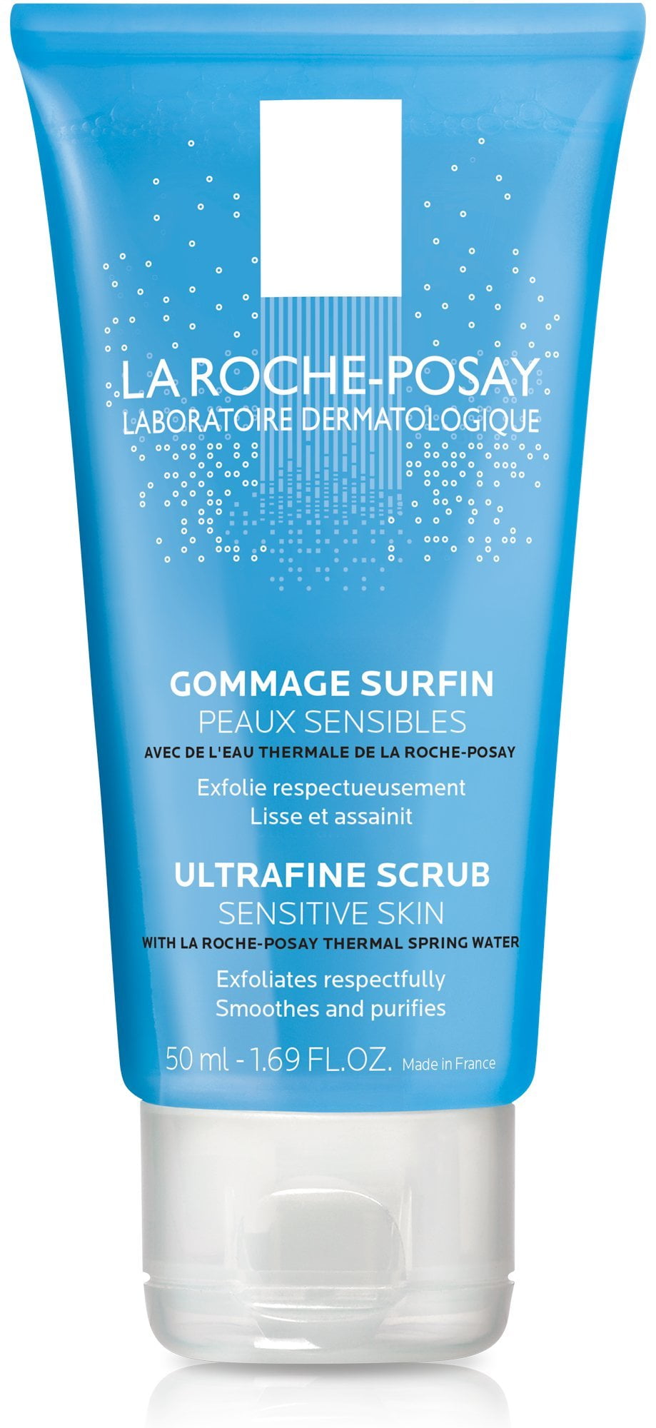 La RochePosay UltraFine Face Scrub for Sensitive Skin, 1.69 Fl. Oz