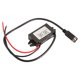 thumbnail image 1 of Convertidor de cargador de coche 12V a 5V 3A 15W Módulo reductor con cable USB, 1 of 6