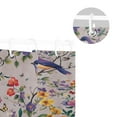 thumbnail image 5 of Yayeee Shower Curtain with Hooks 72"x72" Waterproof Fabric Bathroom Hanging Decor, Purple Floral Pattern, 5 of 5