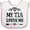White and Pink, variant on Inktastic My Tia Loves Me Childs Girls Baby Bib