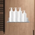 thumbnail image 3 of BRIGHTFUFU 1 Set Small Wall Shelves Transparent PET No Nails Installation For Bathroom, 3 of 6