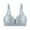 Gray, variant on Jsaierl Womens Lace Bras Front Closure Plus Size Support T-shirt Bras Cotton Sexy Bralettes Shapewear Everyday Full Figure Bras