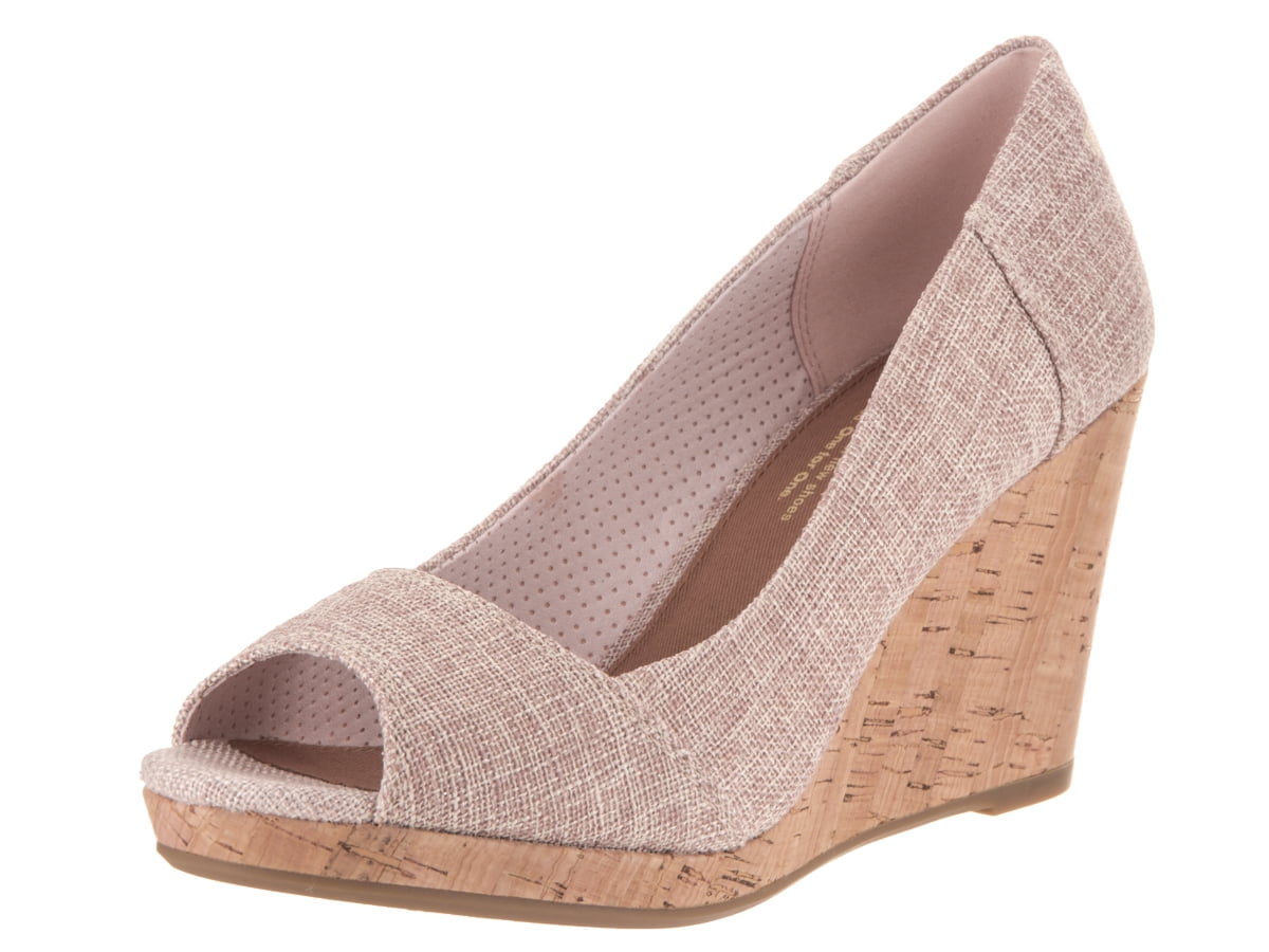 Toms Women's Stella Wedge Casual Shoe 