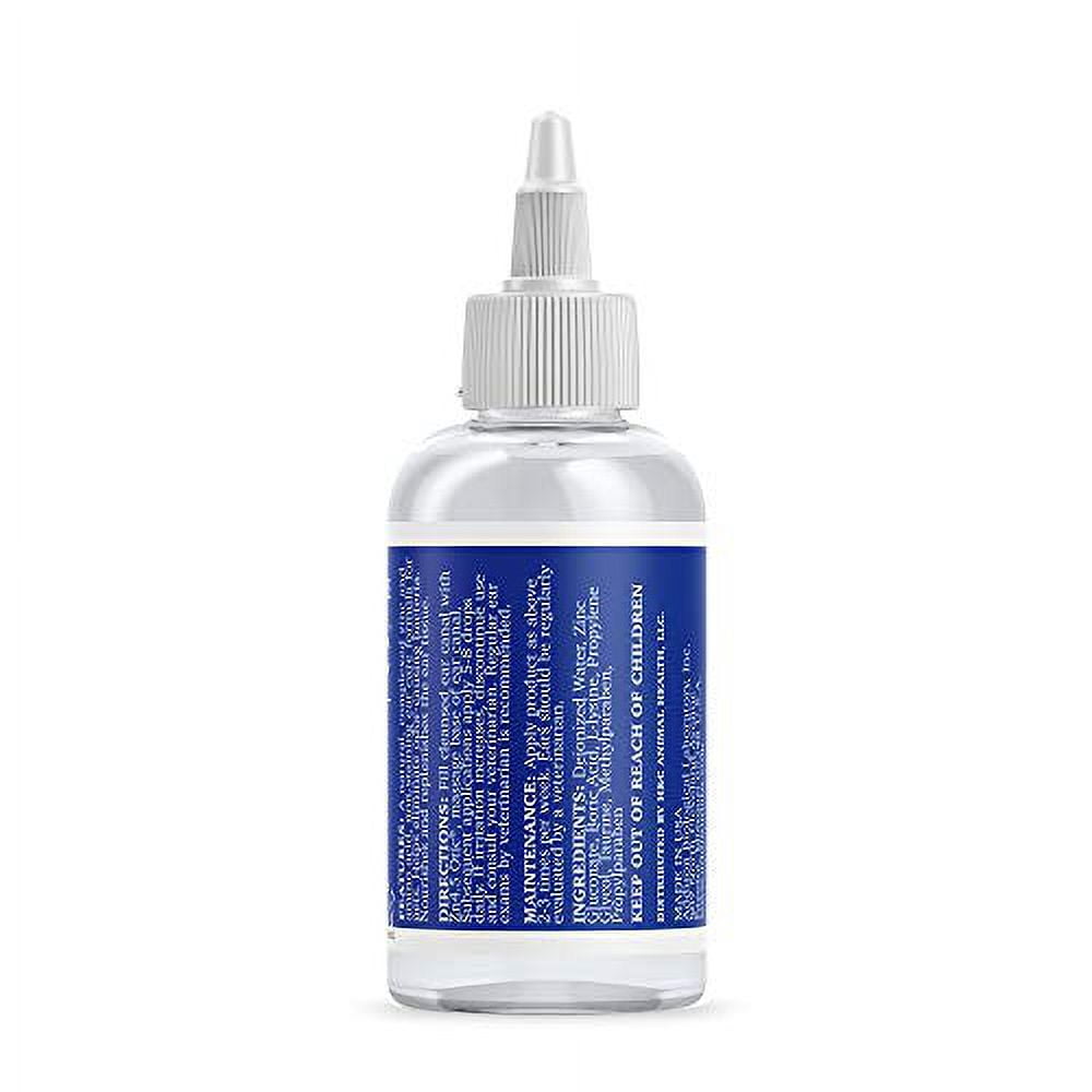 Maxi-Guard Pet Ear Care Zn4.5 Otic for Dogs, Cats, Exotics and Companion Animals (2oz), Blue/White
