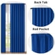 thumbnail image 2 of Cortinas Joydeco Aislantes Térmicas 132x213cm Azul Real 2 piezas, 2 of 7