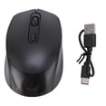 thumbnail image 2 of Ratón Inalámbrico, Mouse De Juegos Silencioso Recargable Con Conexión De Modo Dual 2.4G Y , 3 Niveles Ajustables DPI 800 1200 1600dpi, Para El Aula De Estudio De La Biblioteca, 2 of 7