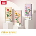 thumbnail image 4 of Yeacher LOZ Building Block Flower Girl Gift Small Particle Building Block Assembled Eternal Flower Cross-border, 4 of 6