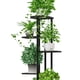 thumbnail image 3 of Estante Para Plantas, Estante De Exhibición De Macetas De Metal, Soporte De Exhibición De Flores De 6 Niveles Con Pies Ajustables, Soporte Para Plantas Antideslizante Y Estable,, 3 of 6