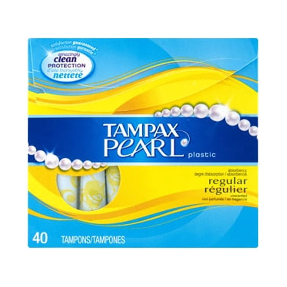 Tampax Pearl Unscented Regular 40ct