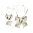 thumbnail image 3 of INSPIRE CHIC Women's Cute Plaid Elastic Strap Pre-tied Bow Ties, 3 of 6