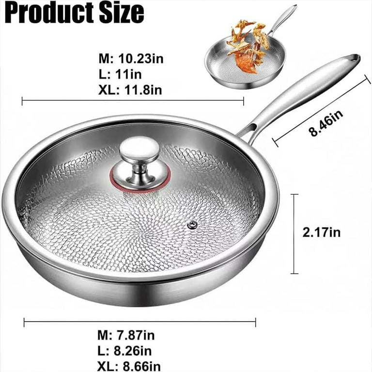 【Tipany】 Tipanexi Titanium Pan Pro with Lid, 2026 New Titaniums Frying Pans