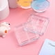 thumbnail image 4 of BRIGHTFUFU Beaupretty 2 uds paleta de sombra de ojos vacía 4 rejillas sombra de ojos lápiz labial caja de almacenamiento caja de maquillaje transparente DIY organizador de cosméticos contenedor, 4 of 8