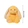 thumbnail image 2 of Hearth & Gear Cute Yellow Rabbit Toy Big Rabbit Doll Girl Sleeping Rabbit Pillow Children's Birthday Cute Toy, 2 of 6