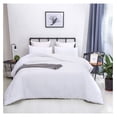 thumbnail image 6 of KriKac White Comforter King Size, 3 Pieces Lightweight Solid White Bedding Set King, All Season Soft Pure White King Size Comforter Set Extra Fluffy Ultra Comfy Bed Quilt (1 Comforter, 2 Pillowcases), 6 of 6