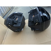 Black Improved 38L saddlebags Paniers for Kawasaki Versys 650 1000LT Ninja H2