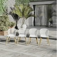 thumbnail image 3 of Amazonia Sydney 7-Piece 100% FSC Teak Wood Rectangular Patio Dining Set, 3 of 10