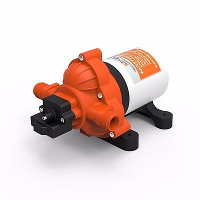pump water diaphragm rv marine boat seaflo 45psi gpm volt lpm priming self dc gallons min demand fresh 110v warranty