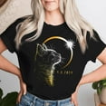 thumbnail image 2 of Solar Eclipse Cat 2024 Totality April 8 T-Shirt – Cute Astronomy and Cat Lover Graphic Tee for Girls, Boys, and Women, Fun Celestial Event Design, Perfect Gift for Space, 2 of 3