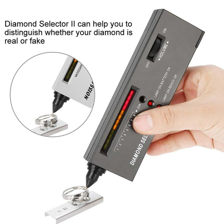 Diamond Tester Diamond Selector Ejoyous Practical Jewelry Diamond Selector  II Moissanite Tester Portable Testing Tool Set 