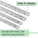 thumbnail image 3 of Steel Rulers Mr. Pen de 15, 20, 30, 35 cm, paquete de 4, 3 of 6