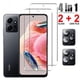 thumbnail image 1 of 4in1 Tempered Glass For Xiaomi Redmi Note 12 5G Screen Protector, 1 of 5