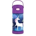 thumbnail image 1 of Botella con Pajita de Acero Inoxidable THERMOS FUNTAINER de 12 onzas, Unicornio Espacial, 1 of 3