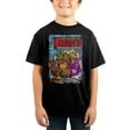thumbnail image 1 of Five Nights at Freddy's Comic Kids Black T-Shirt, 1 of 2