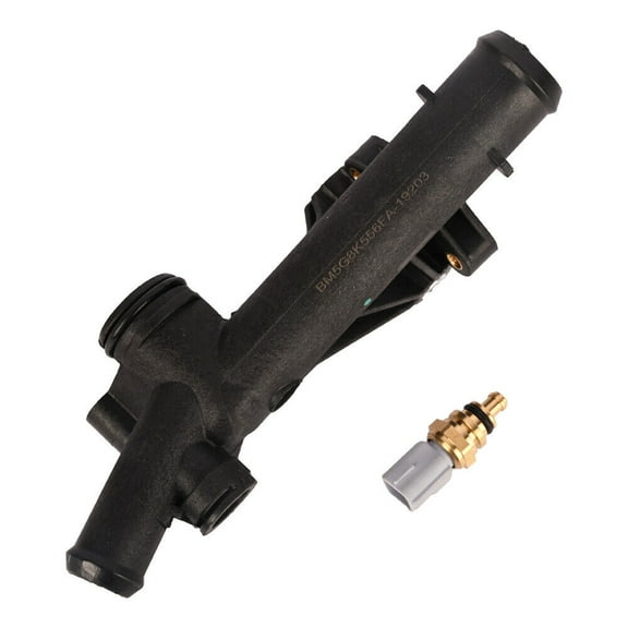 Water Outlet Engine Coolant Thermostat Housing For 2013 2014 2015 2016 Escape 1.6L