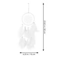 thumbnail image 2 of 1Pc Pendentif Attrape-Rêve Suspendu au Mur Cadeau d'Anniversaire Dreamcatcher, 2 of 8