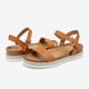 thumbnail image 2 of Sandalia DREAM PAIRS Sunna Cuña Flatform 4.5 cm Tan PU 8, 2 of 6