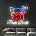 thumbnail image 5 of Handmadetneonsign Photo Booth Neon Sign, Photo Studio Neon Light, Camera LED Light,Photo Booth Room, 5 of 5